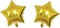 5 PCS Happy Birthday Beer Mug Cheers Five-pointed Star Foil Balloons for Birthday Party